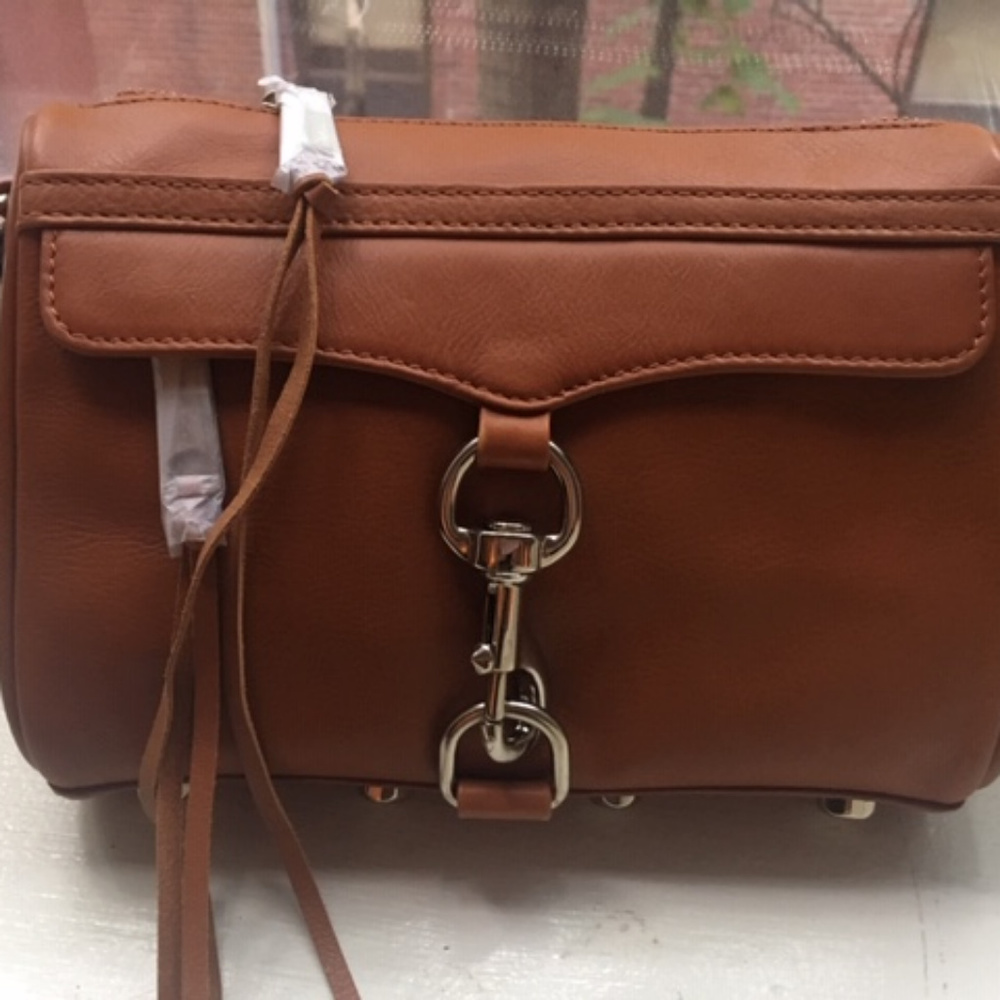 Rebecca Minkoff leather Mini Mac crossbody bag